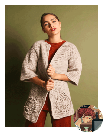 Crunch Cardigan by We are Knitters inside The Sewing Box 9