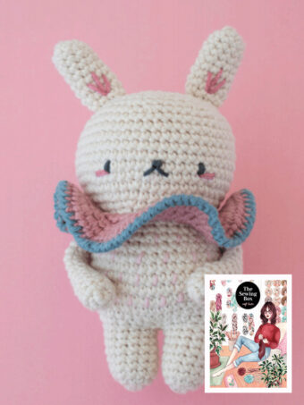 Shiro the Rabbit by Kurumi in The Sewing Box 11