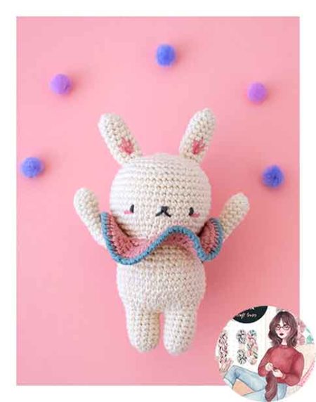 Shiro el Conejo por Kurumi en The Sewing Box 11